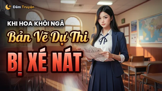 Ảnh bìa truyện audio Bản Vẽ Trăm Vạn Và Hoa Khôi Nhõng Nhẽo