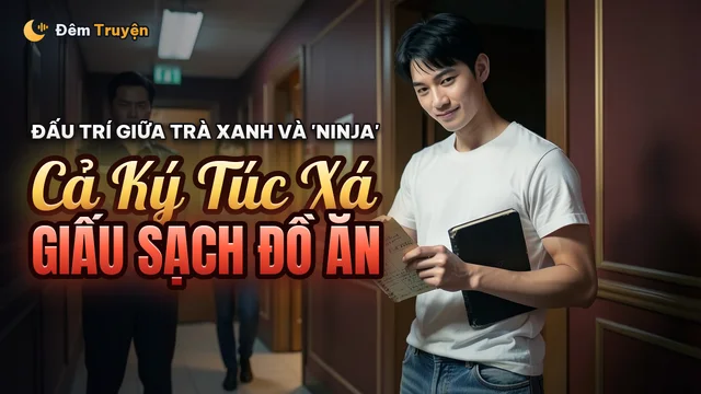 Ảnh bìa truyện audio Cả Ký Túc Xá Giấu Đồ Ăn Né Trà Xanh