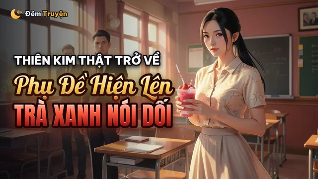 Ảnh bìa truyện audio Cả Lớp Đều Nhìn Thấy Phụ Đề Mỗi Khi Trà Xanh Nói Dối