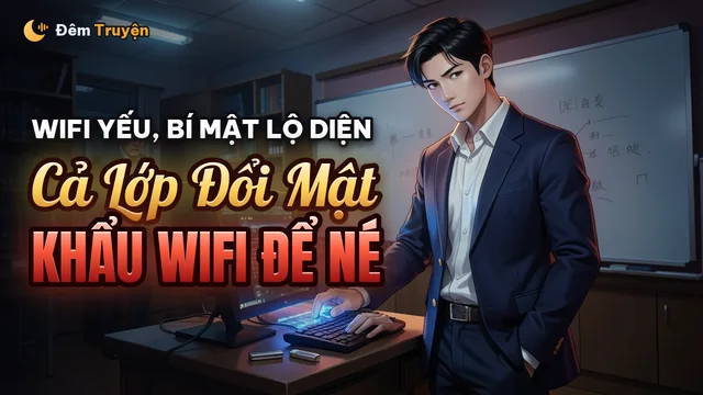 Ảnh bìa truyện audio Cả Lớp Đổi Mật Khẩu Wifi Để Né Trà Xanh