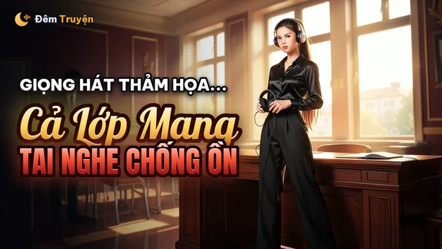 Ảnh bìa truyện audio Cả Lớp Mang Tai Nghe Né Trà Xanh Học Hát