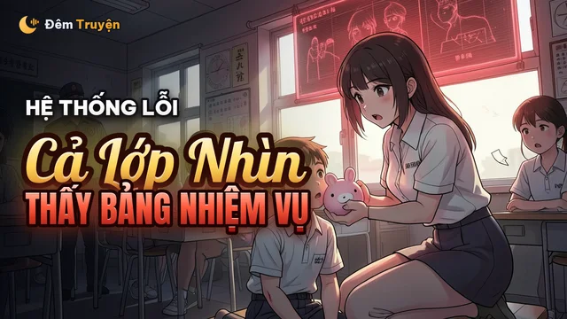 Ảnh bìa truyện audio Cả Lớp Nhìn Thấy Nhiệm Vụ Trà Xanh