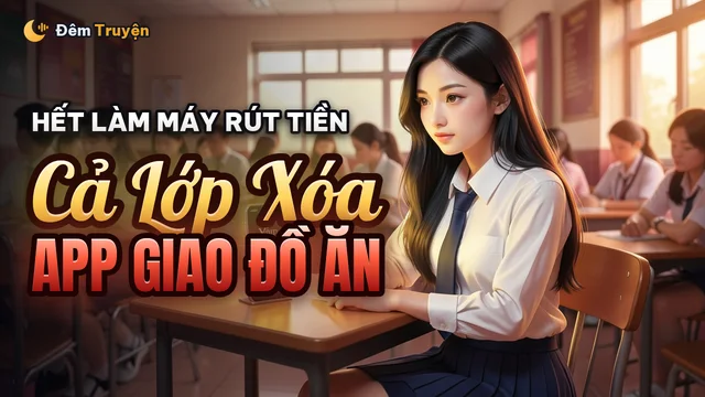 Ảnh bìa truyện audio Cả Lớp Xóa App Giao Đồ Ăn Khi Hoa Khôi Nhờ Đặt Hộ