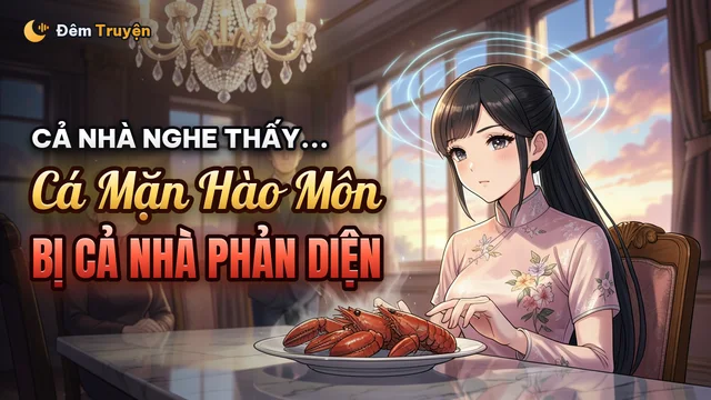 Ảnh bìa truyện audio Cá Mặn Hào Môn Nghe Tiếng Lòng