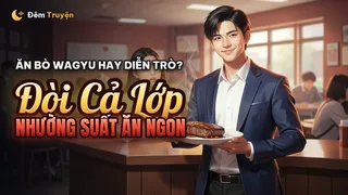 Ảnh bìa truyện audio Đòi Cả Lớp Nhường Suất Ăn Ngon Cho Mình