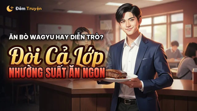 Ảnh bìa truyện audio Đòi Cả Lớp Nhường Suất Ăn Ngon Cho Mình