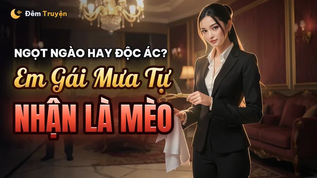 Ảnh bìa truyện audio Em Gái Mưa Kêu Meo Meo Và Cú Vả Mặt Của Thiên Kim