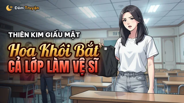 Ảnh bìa truyện audio Hoa Khôi Bắt Cả Lớp Cosplay Làm Vệ Sĩ Cho Mình