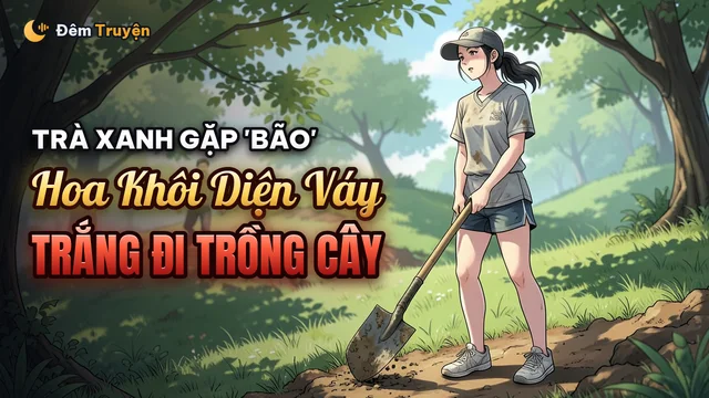 Ảnh bìa truyện audio Hoa Khôi Diện Váy Trắng Đi Trồng Cây