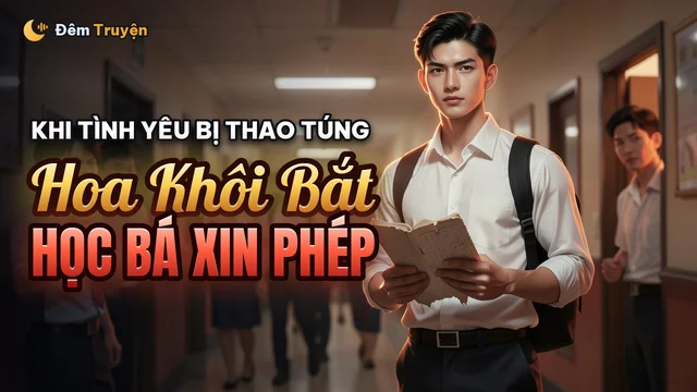 Ảnh bìa truyện audio Hoa Khôi Đòi Học Bá Xin Phép Khi Nói Chuyện