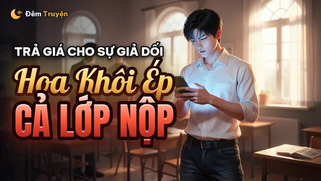 Ảnh bìa truyện audio Hoa Khôi Ép Cả Lớp Nộp Tiền May Đồ Hầu Gái Làm Nền