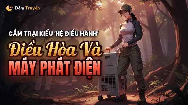 Ảnh bìa truyện audio Hoa Khôi Mang Điều Hòa Đi Rừng