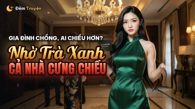 Ảnh bìa truyện audio Nhờ Trà Xanh Cả Nhà Vị Hôn Phu Đều Cưng Chiều Tôi