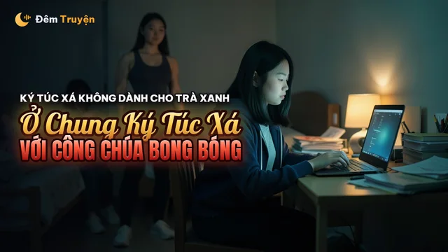 Ảnh bìa truyện audio Ở Chung Ký Túc Xá Với Trà Xanh Não Tàn