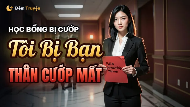 Ảnh bìa truyện audio Tôi Bị Bạn Thân Cướp Học Bổng