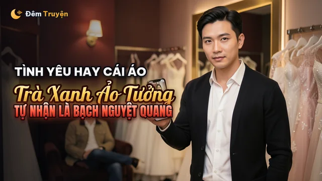 Ảnh bìa truyện audio Trà Xanh Ảo Tưởng Tự Nhận Là Bạch Nguyệt Quang Của Chồng