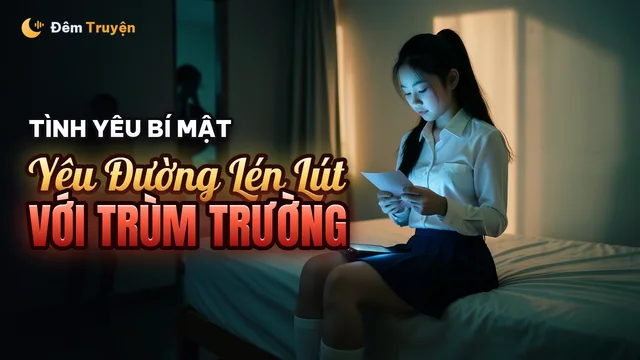 Ảnh bìa truyện audio Yêu Đường Lén Lút Với Trùm Trường